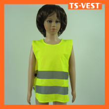 Reflective polo shirt safety vest for kids