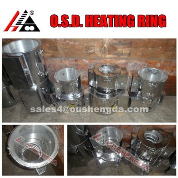 cast aluminium heater for extruder machine