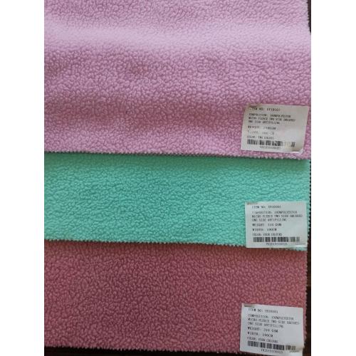 100% Polyester Knitted Fabric Fleece DTY Fabric