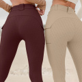 Mujeres de verano calzones dobles Pantalones de cabañas Medias
