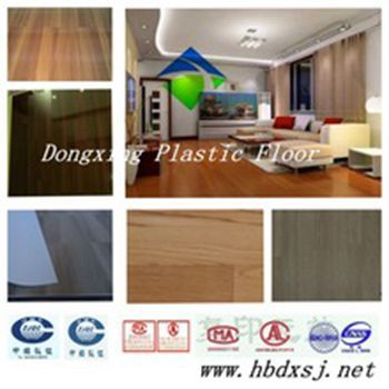 popular antislip pvc vinyl flooring wood roll