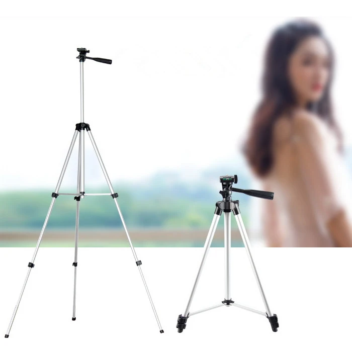 1.5m Spirit Level 3-Way Ballhead Long Tripod for Camera Stand