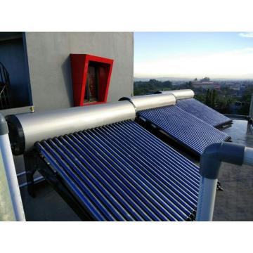 Pressurized solar water heater with heat pipes 300L