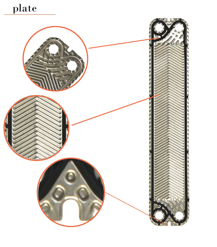 flat plates heat exchanger