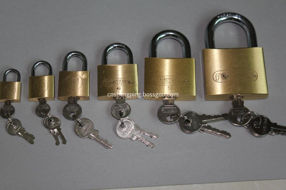 Thick Safety Brass Padlock