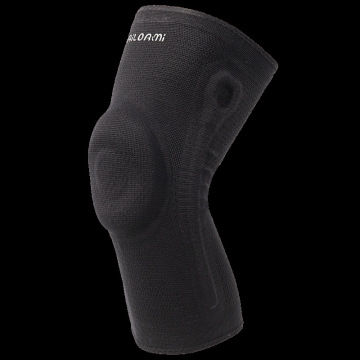 Compressed Knee Support With Adjustable Spring Support And Compressed Silicone Pad