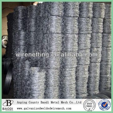 galvanized iron metal barb wire twist position