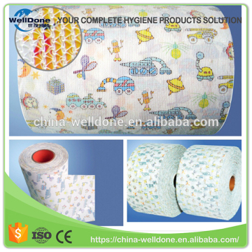 Hot selling plastic adhesive magic knitted front tape