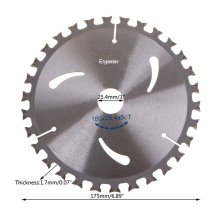 Tungsten Carbide Tipped Circular Saw Blade