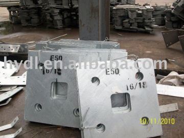 Foundation Template for Communication Tower