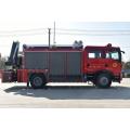 Howo Fire Rescue Truck مع Crane Fire Truck