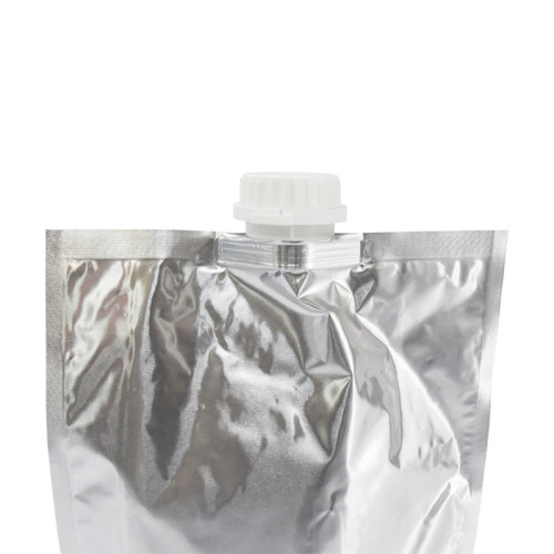 aluminium foil drink pouch dengan topi