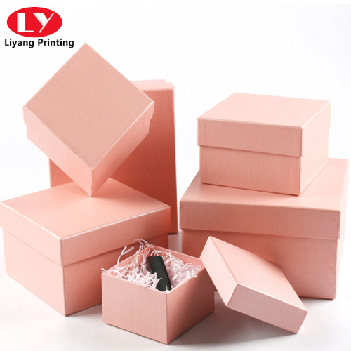 Interesting solid color set box customized