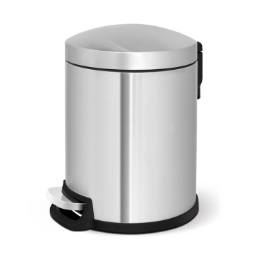 Stainless Steel Trash Can Recycle Pedal Waste Bin