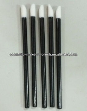 disposable white flock lip wand