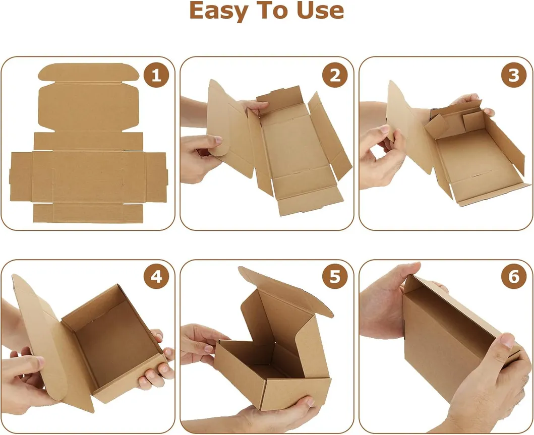 Bdl Factory Price Corrugated Mailer Kraft Pizza Box, Small Cardboard Shipping Boxes for Pizza