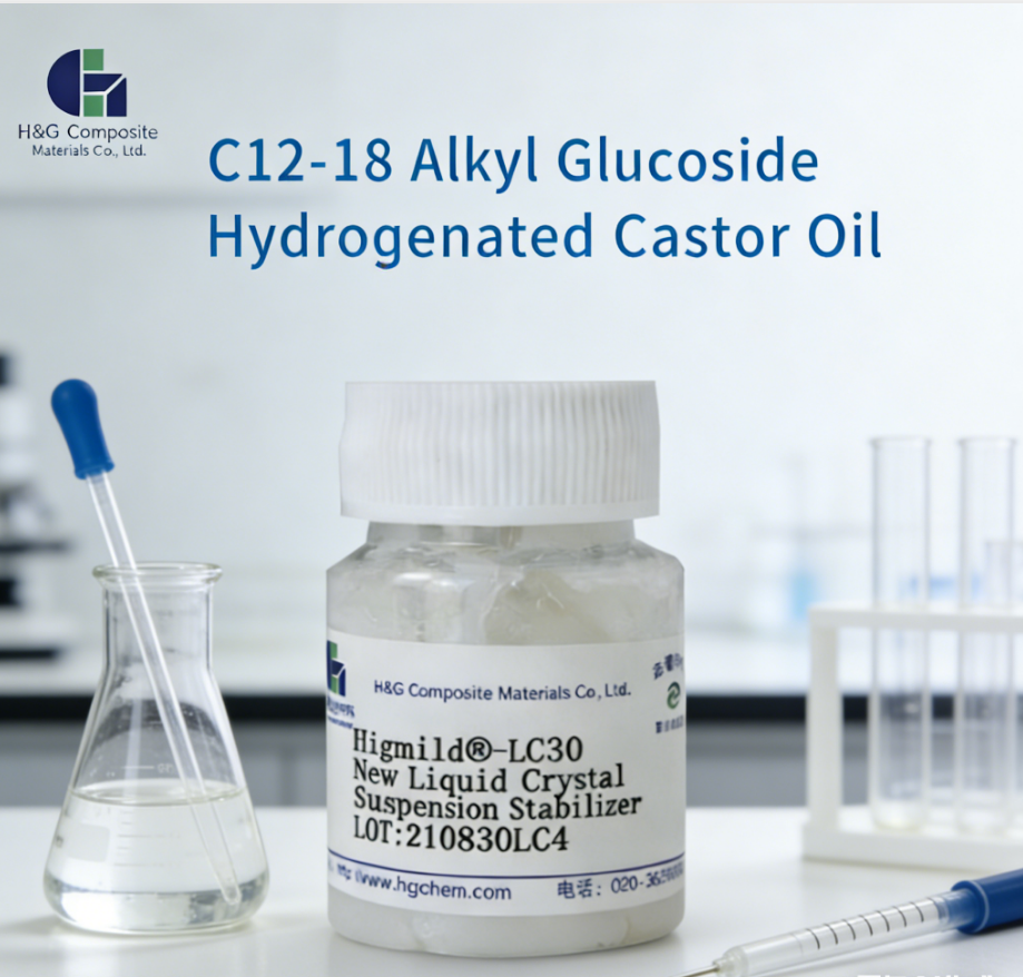 Aceite de ricino hidrogenado con alquilglucósido C12-18 C12-18 Alkyl Glucoside Hydrogenated Castor Oil