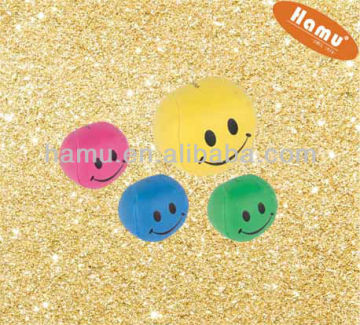 Smile Four-coior Juggling Ball Gift Ball