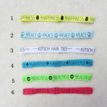Stretchy Elastic Head Bands Baby Letter Patterns Headbands Baby Girls Hair Accessories