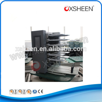 High degree paper collating machine,fast collating paper gathering machine