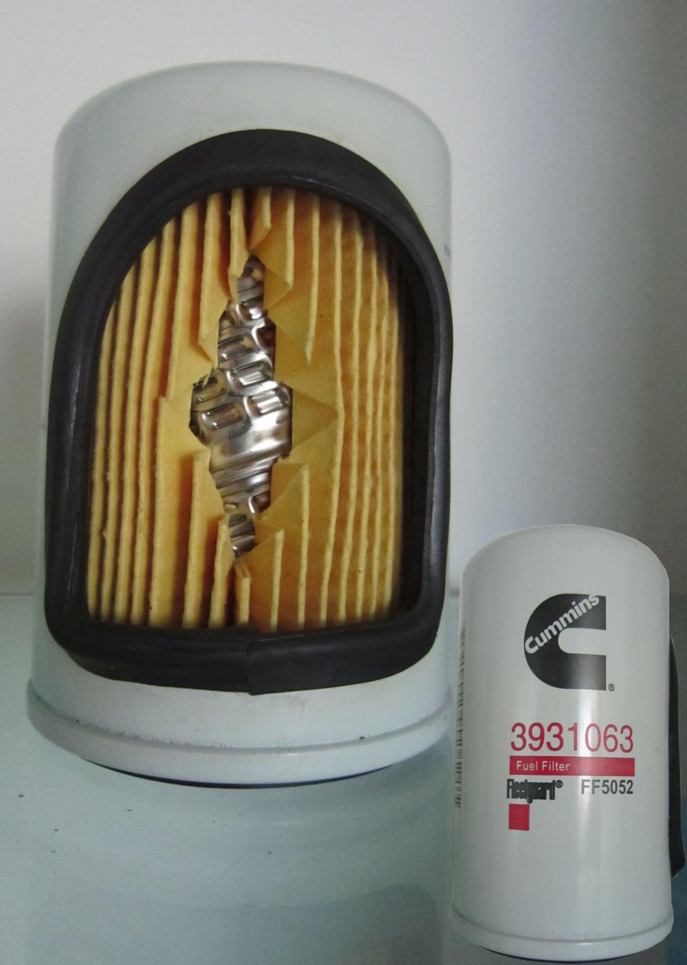 CUMMINS QST30 KTA38 filtro de combustible FF5052