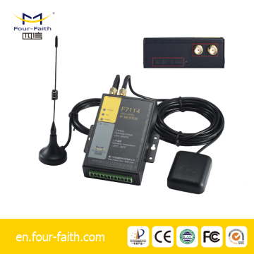 F7114 track monitoring system industrial modem 3G gps modem