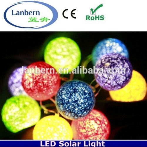 2106 high quality customized solar led globe string lights outdoor                        
                                                Quality Choice