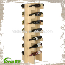 Wooden Beer Rack , Hanging Wine Glass Rack , Wine Display Rack