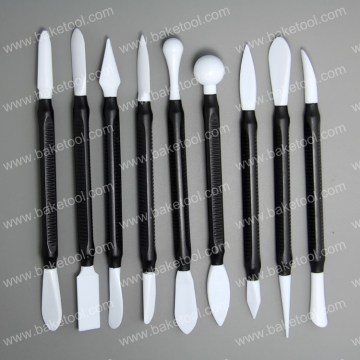 New Plastic 9pcs cake decorating modelling tool set