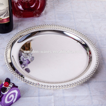 silver plated trays rectangular trays round tray for restaurant banquet hotel