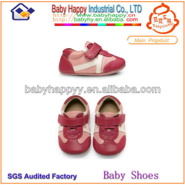 Organtic healthy casual leather fashion infant girl shoe