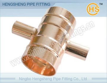 Solder Ring copper Reducing Cross
