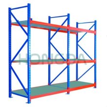Long span warehouse rack