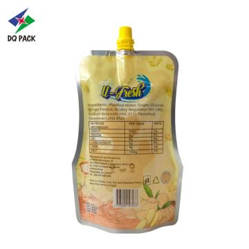 stand up spout pouch for beverage