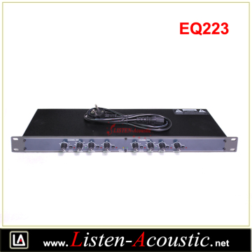 EQ223 Stereo 2-Way Digital Graphic Equalizer