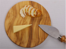 Olive Wood Round Cheese/Chopping Board