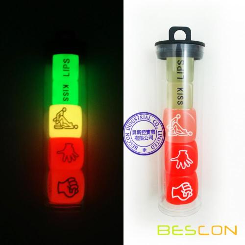 Funny Sex Position Glowing Dice Set for Adult Couples Novelty Toys Game Adult Fun Toy Sex Games Love Dice