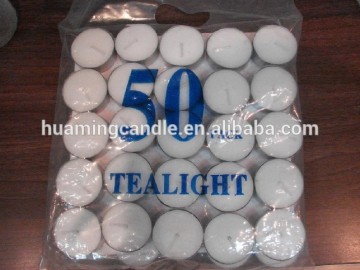 paraffin wax tealight candles