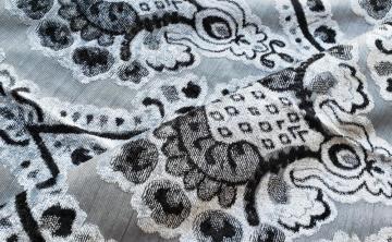 Knitted Material Jacquard Upholstery Fabric Sofa