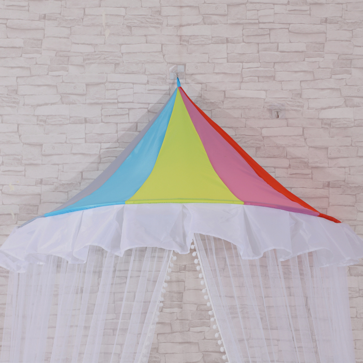 Rainbow Dome Mosquito Nets Half Round Bed Canopies