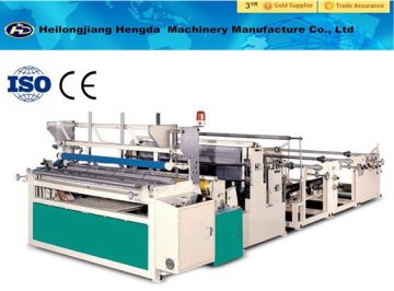 Toilet Paper Machine/ Semi-Automatic Toilet Paper Embossing and Rewinding Machine