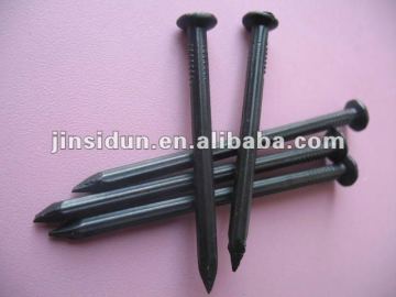 Black Concrete Nails/ Twist Shank Concrete Nail/ Galvanized Concrete Nail