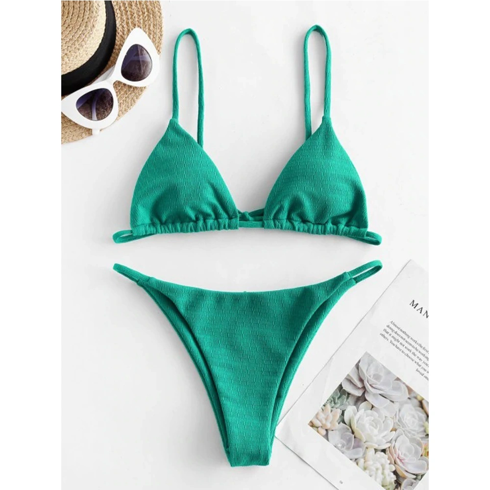 Fashion High Quality Solid Color Bra and Panty Set Bra Sexy Female Underwear