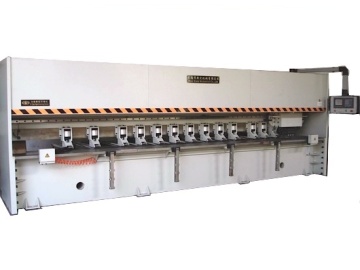 Mirror stainless plate V Groove machine
