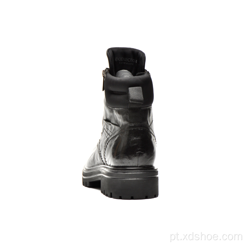 Botas quentes de neve casual de vestido masculino