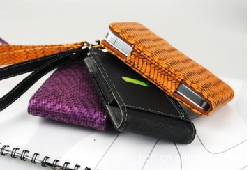 iPhone leather case