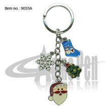 Christmas accessories style Key Ring Pen Ornament for gift set