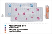PVC mat, plastic mat,PVC bathroom mat TH-536