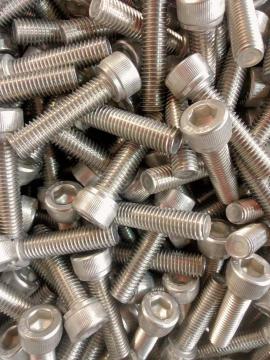 plain Allen head bolts
