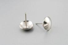 Small Dome EAS Hard Tag Pin , Security Tag Stainless Steel